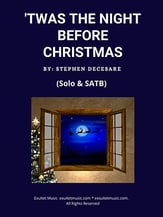 'Twas The Night Before Christmas SATB choral sheet music cover